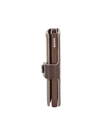 SECRID | Portefeuille PREMIUM MINIWALLET DUSK Marron foncé | braun